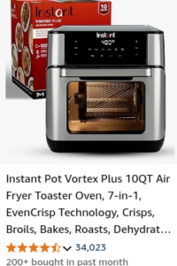 instant pot air fryer dehydrator combo