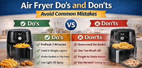 Air Fryer Do’s and Don’ts