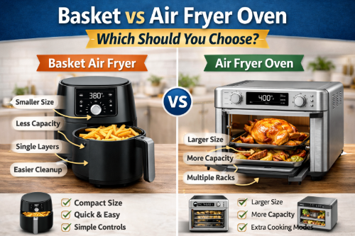Basket vs Air Fryer Oven