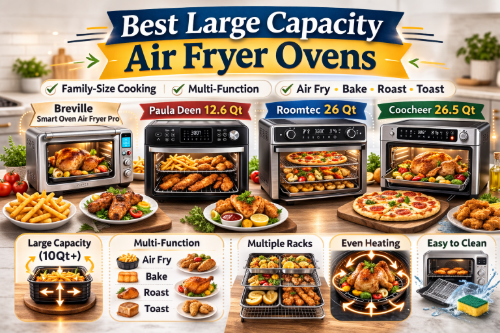 Best Large Capacity Air Fryer Ovens