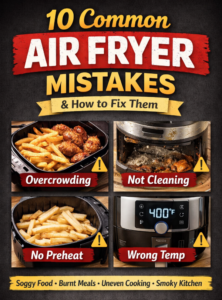 air fryer mistakes