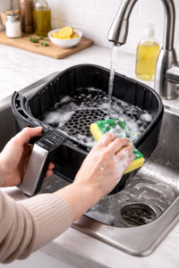 clean your air fryer